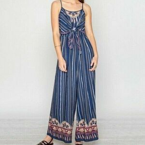 Flying‎ Tomato JUMPSUIT Sleeveless Wide Leg Small